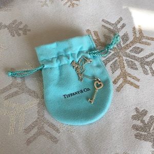 Used Tiffany Key Necklace